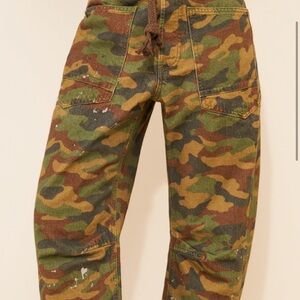 We The Free Camouflage Wide Leg Pants